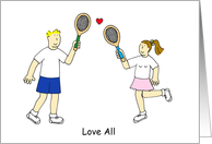 Valentine for Tennis...