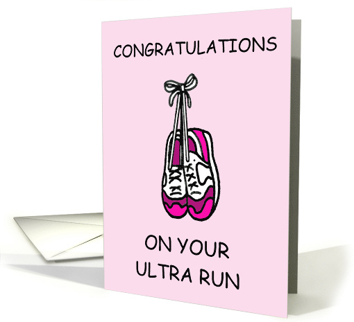 Ultra Run Congratulations for Female card (1407868)