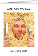 World Pasta Day...