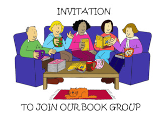Welcome to Our Book Group Reading Group Cartoon Group