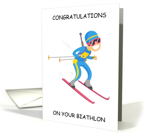 Biathlon Congratulations Shooting and Cross Country... (1473672)