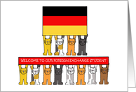 Welcome to Our German Foreign Exchange Student card
