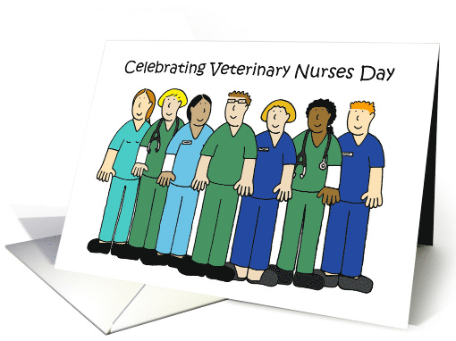 Celebrating Veterinary Nurses Day October card (1498060)