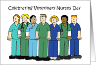 Celebrating Veterinary Nurses Day October card