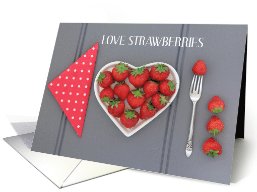 National Strawberry Day February 27th card (1516296)