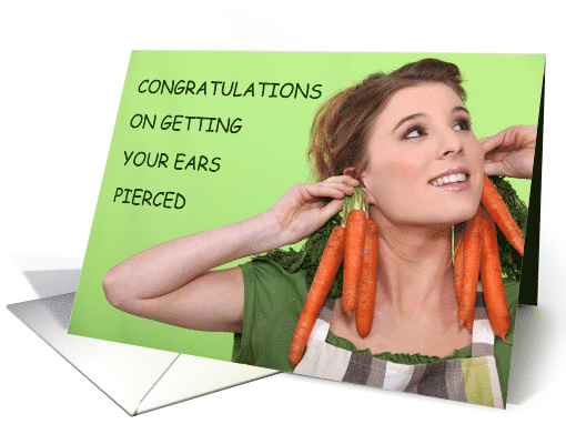 Congratulations on Getting Your Ears Pierced Carrot... (1516948)