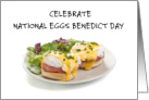National Eggs Benedict Day April 16th Delicious Meal card