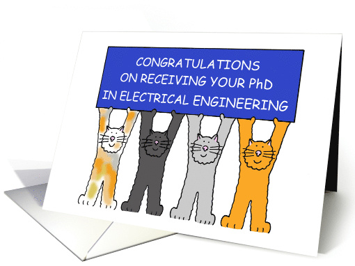 Congratulations on Receiving Phd in Electrical... (1523780)