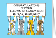 Congratulations on Fellowship Graduation in Plastic Surgery card