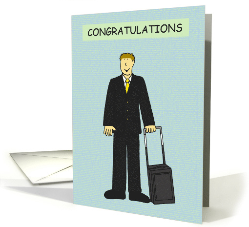 Congratulations on Being Accepted for Cabin Crew Training card