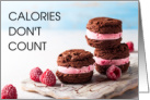 National Ice Cream Sandwich Day August 2nd Calories Don’t Count card