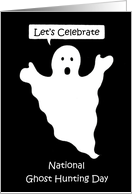 National Ghost Hunting Day September 29th card