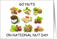 National Nut Day October 22nd Nut Selection card