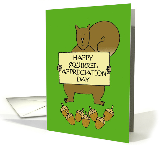 Squirrel Appreciation Day January 21st Cartoon Squirrel... (1555950)