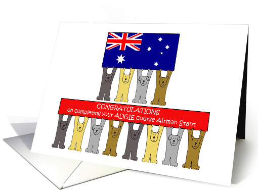 Congratulations on Completing the ADGIE Course Cartoon Dogs card