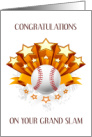 Congratulations on Your Baseball Grand Slam card