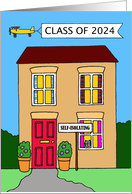 Coronavirus Graduation Congratulations Class of 2023 Cartoon card