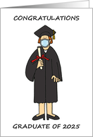 Coronavirus Graduation 2024 Congratulations For Her Cartoon Humor card