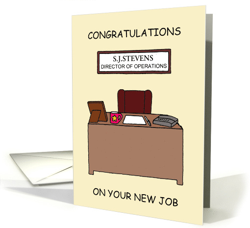 Congratulations New Job Director of Operations... (1620598)