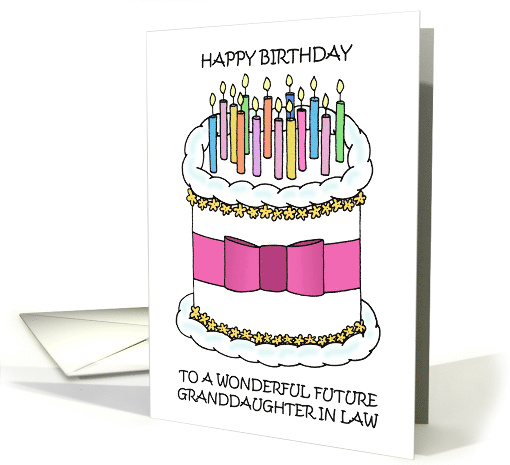 Happy Birthday to Future Granddaughter in Law Cartoon... (1628354)