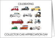 Collector Car Appreciation Day July Vintage Cars card