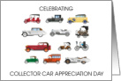 Collector Car Appreciation Day July Vintage Cars card