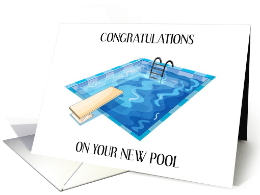 Congratulations on Your New Pool card (1634456)