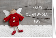 Happy Be An Angel Day August 22nd card