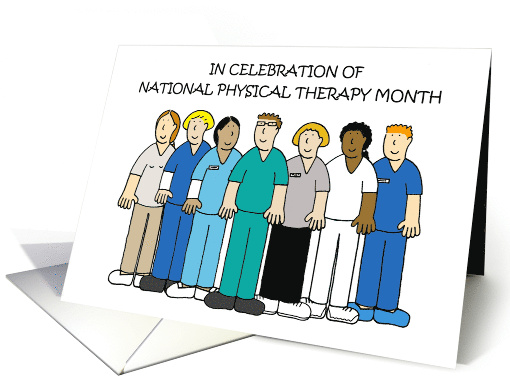 National Physical Therapy Month October Cartoon Physical... (1649552)