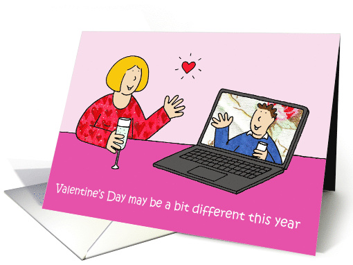 Covid 19 Internet Dating Computer Date Happy Valentine's... (1663088)