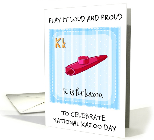 National Kazoo Day January 28th card (1669418)
