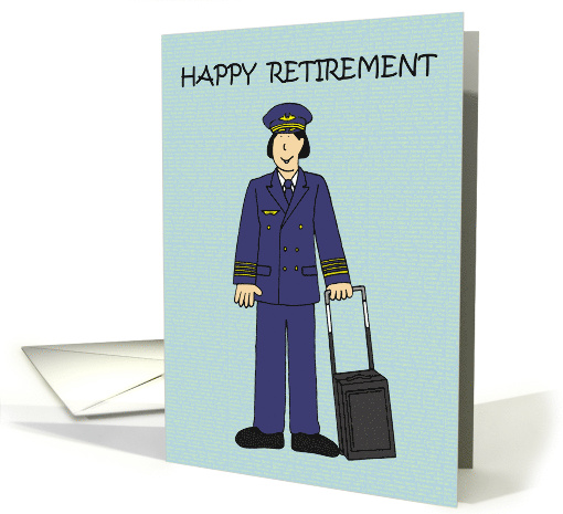 Happy Retirement to Female Pilot card (1676484)
