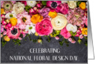 National Floral Design Day February 28th Beautiful Blooms card