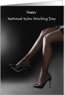 National Nylon Stocking Day May 15th card