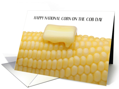 National Corn on the Cob Day June 11th card (1687194)