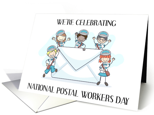National Postal Workers Day July 1st card (1689172)