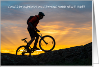 Congratulations on Getting New E Bike Electric Bike card