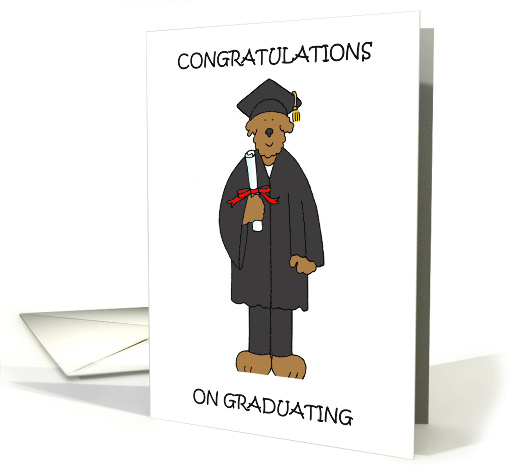 Congratulations Grdauation From Dog Obedience School Humor card