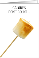 National Toasted Marshmallow Day August 30th card
