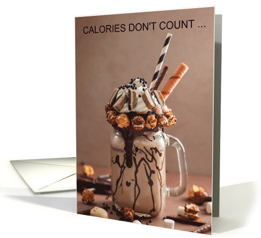 National Chocolate Milkshake Day September 12th card (1700196)