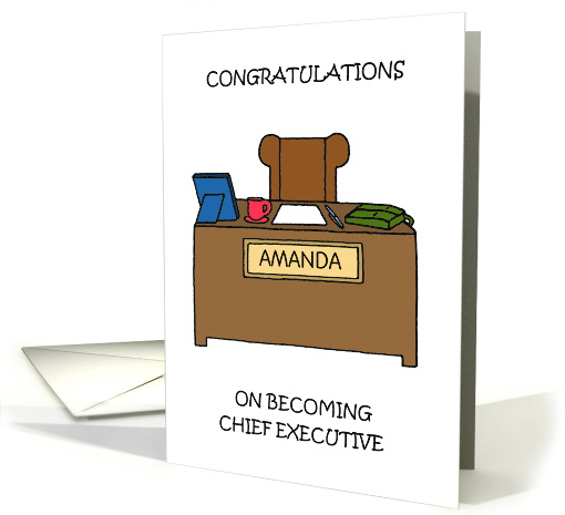 Congratulations on Becoming Chief Executive to... (1706432)