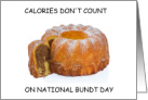 National Bundt Day November 15th Marble Cake card
