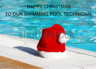 Happy Christmas to Swimming Pool Technician