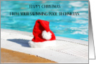 Happy Christmas from Your Swiming Pool Technician card