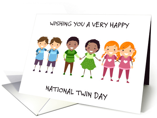 National Twin Day December 18th Sets of Twins card (1717416)