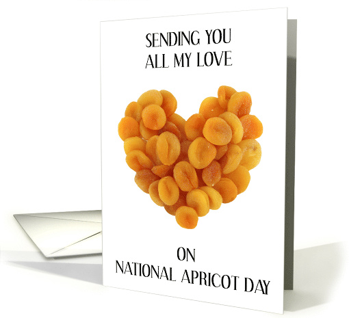 National Apricot Day January 9th card (1722298)