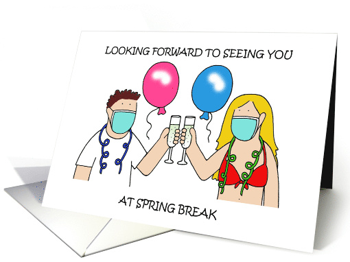 Looking Forward to Seeing You at Spring Break Couple in... (1723884)