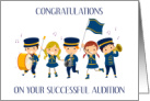 Congratulations on Successful Audition for All-District Band card