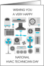 National HVAC Technician Day June 22nd card