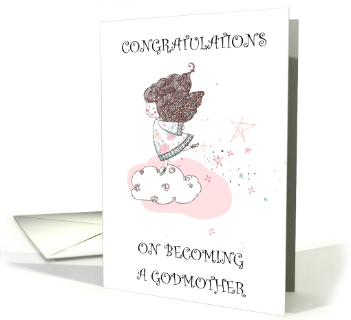Congratulations on Becoming a Godmother card (1737986)